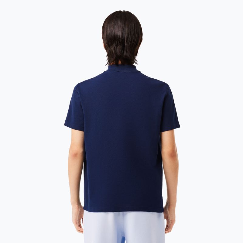 Polo Lacoste uomo DH0783 blu navy 2