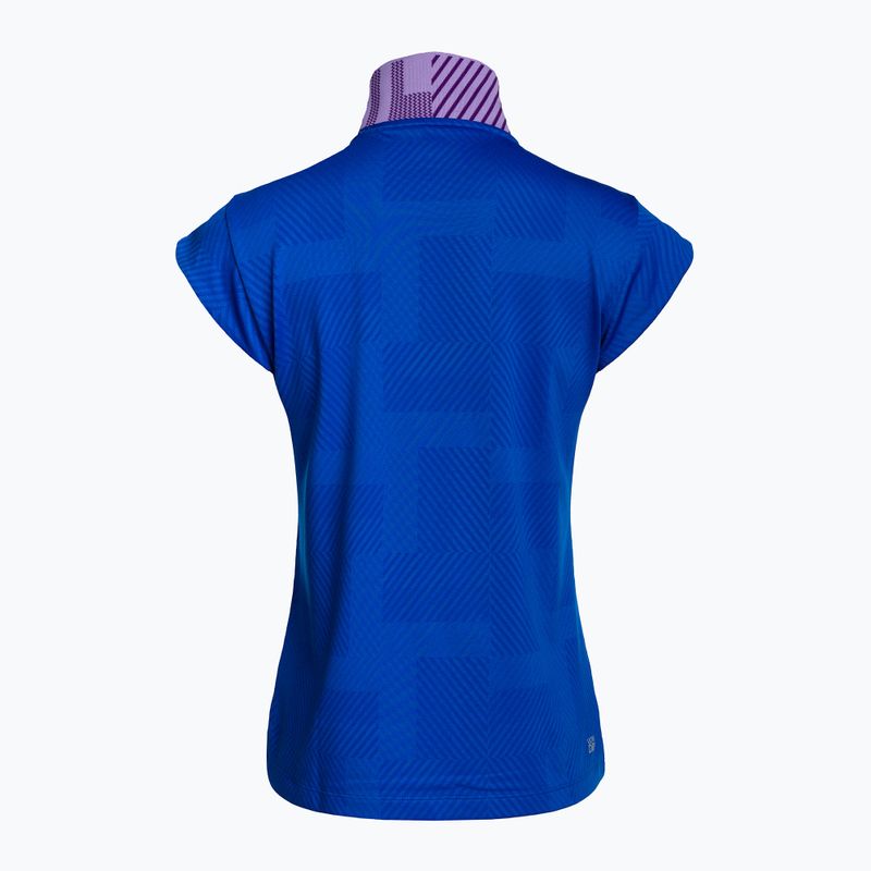 Polo Lacoste donna PF9310 marina/samui neva viola 2