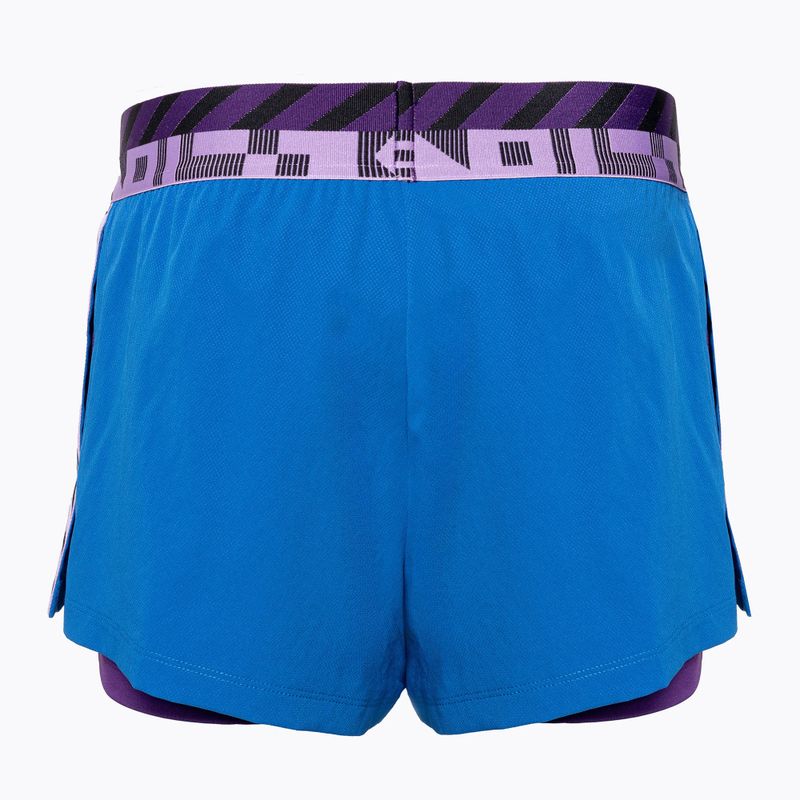 Pantaloncini da tennis Lacoste donna GF9262 marina/samui 2
