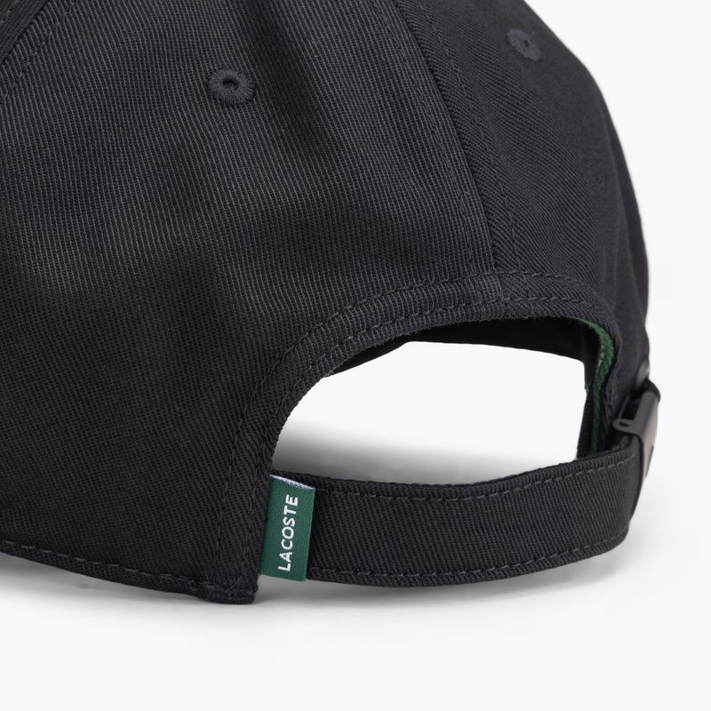 Cappello da baseball Lacoste RK0440 nero 4