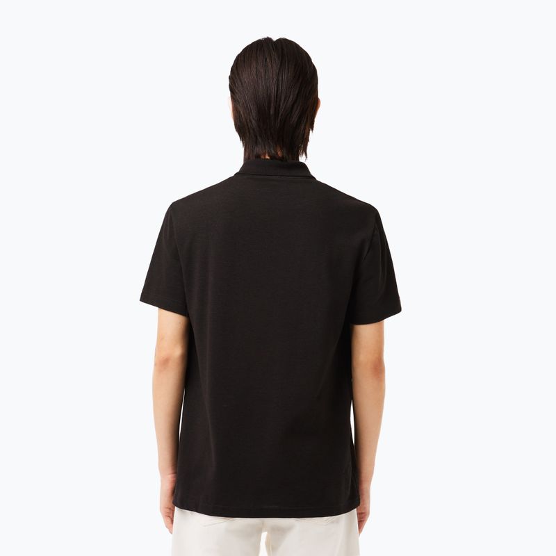 Polo Lacoste uomo DH0783 nero 2
