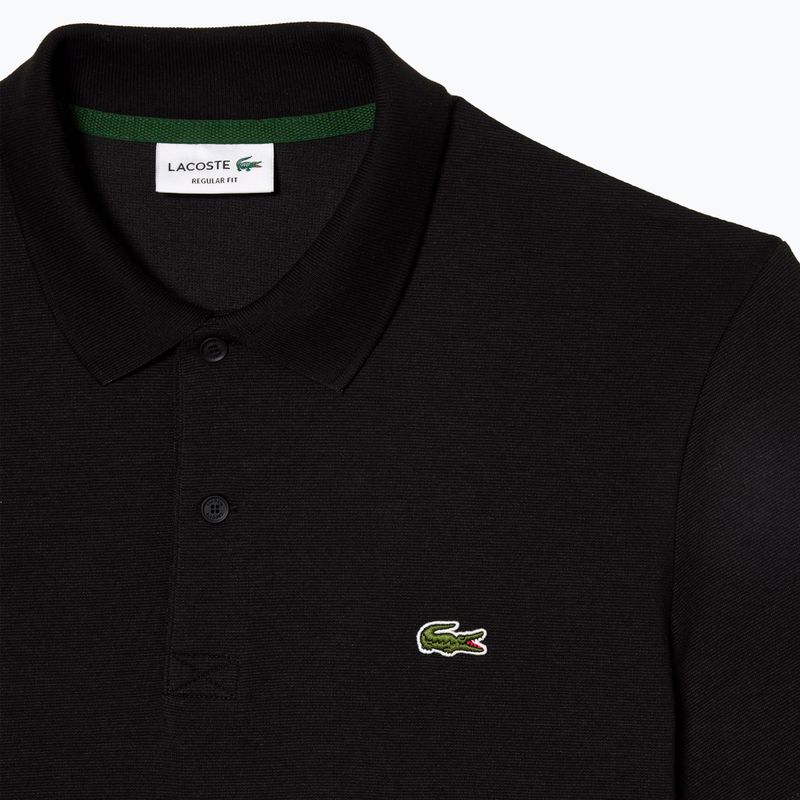 Polo Lacoste uomo DH0783 nero 4