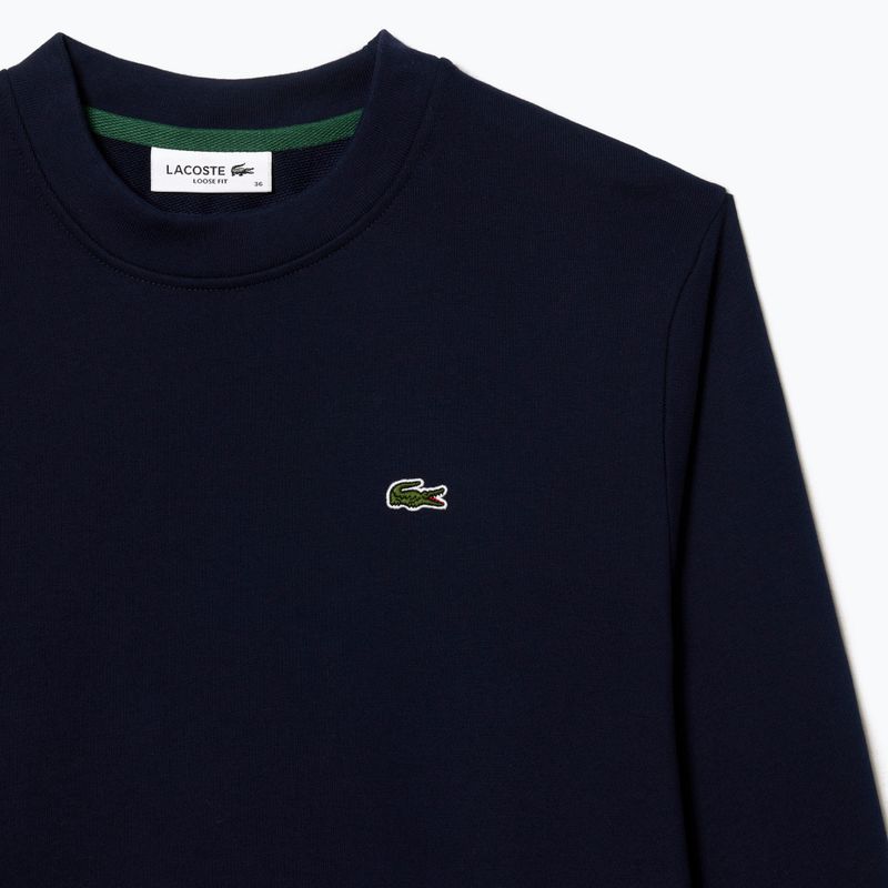Felpa Lacoste donna SF9202 blu navy 3