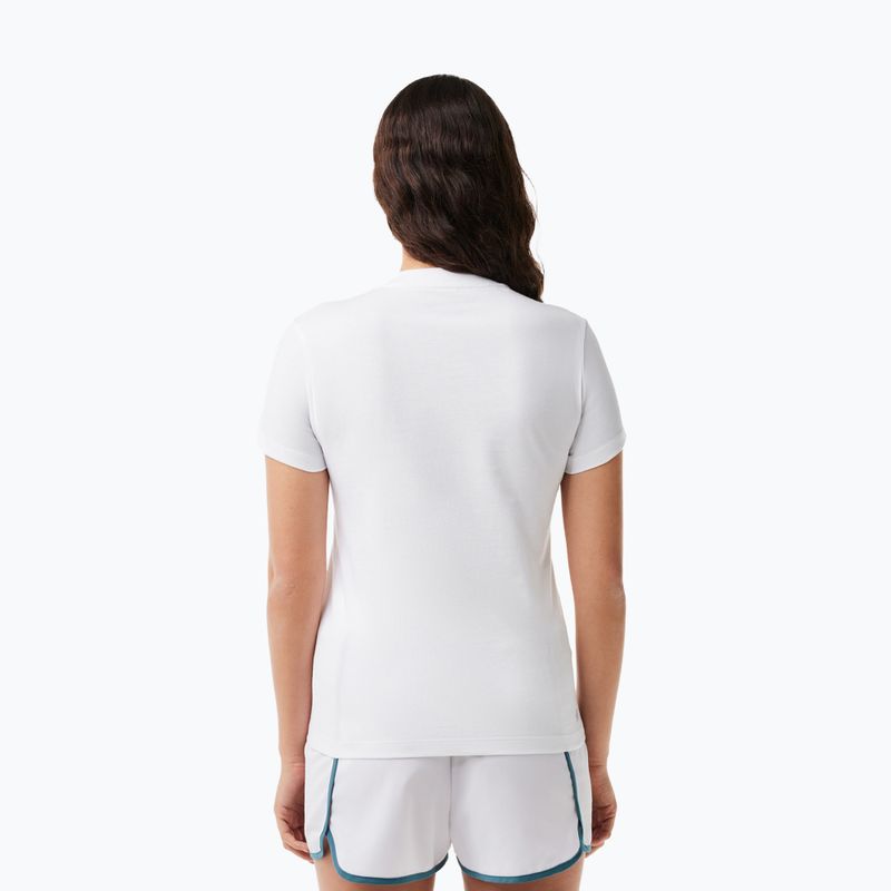 Maglietta Lacoste donna TF9246 bianco 2