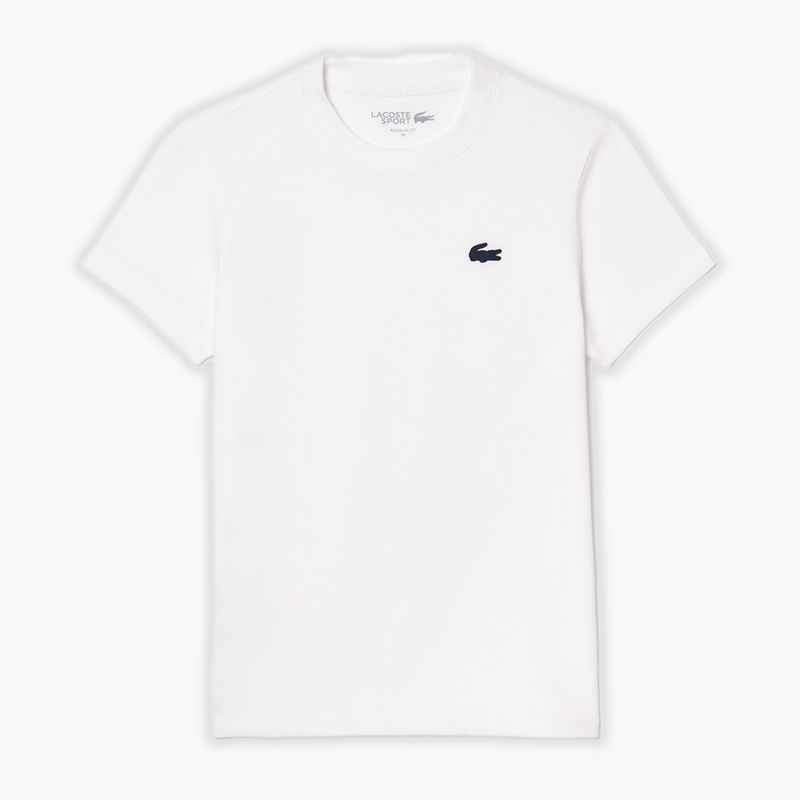 Maglietta Lacoste donna TF9246 bianco 4