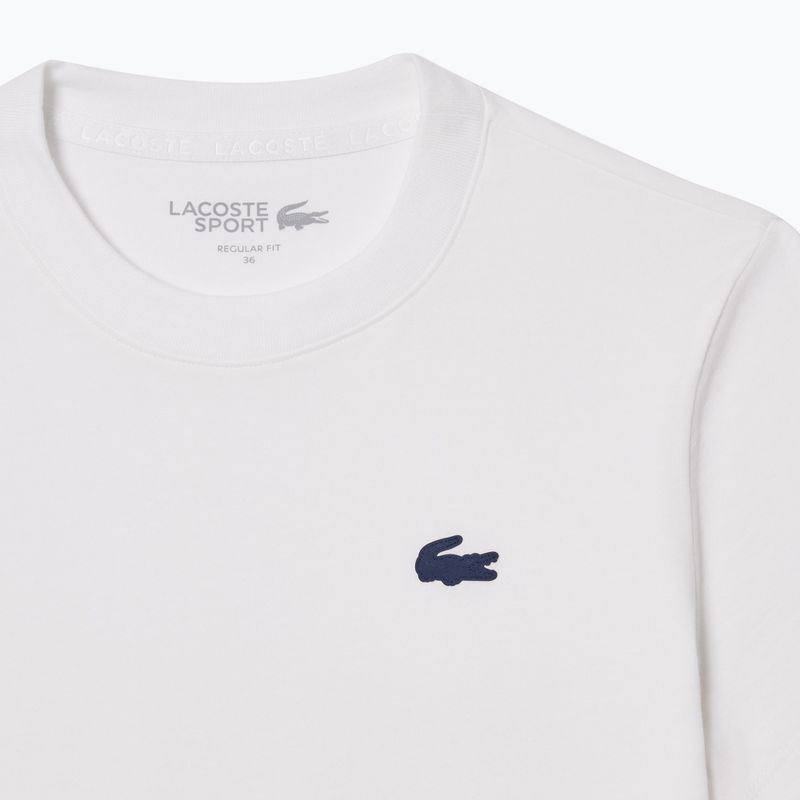 Maglietta Lacoste donna TF9246 bianco 5