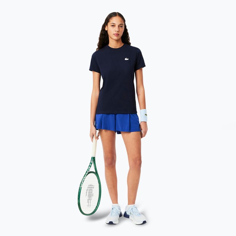 T-shirt Lacoste donna TF9246 blu navy 2