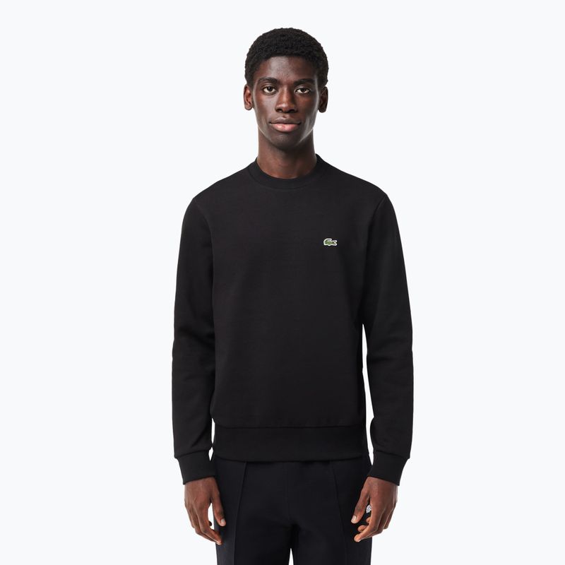 Felpa Lacoste uomo SH9608 nero