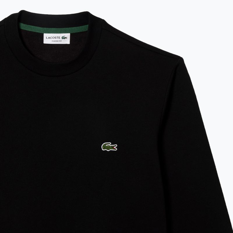 Felpa Lacoste uomo SH9608 nero 6