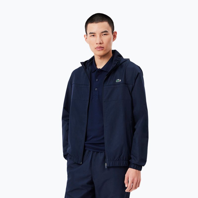Tuta da uomo Lacoste WH2661 navy blue/navy blue/navy blue 4