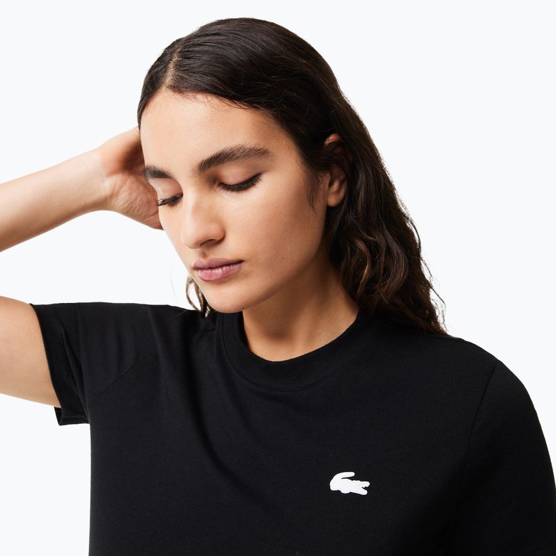 T-shirt Lacoste donna TF9246 nero 3
