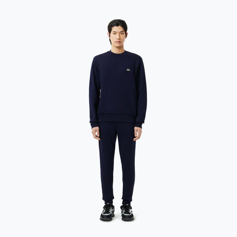 Pantaloni Lacoste da uomo XH9624 nero 2
