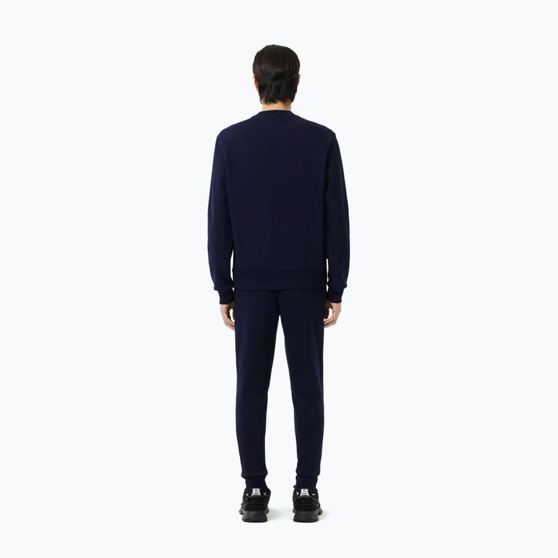 Pantaloni Lacoste da uomo XH9624 nero 3