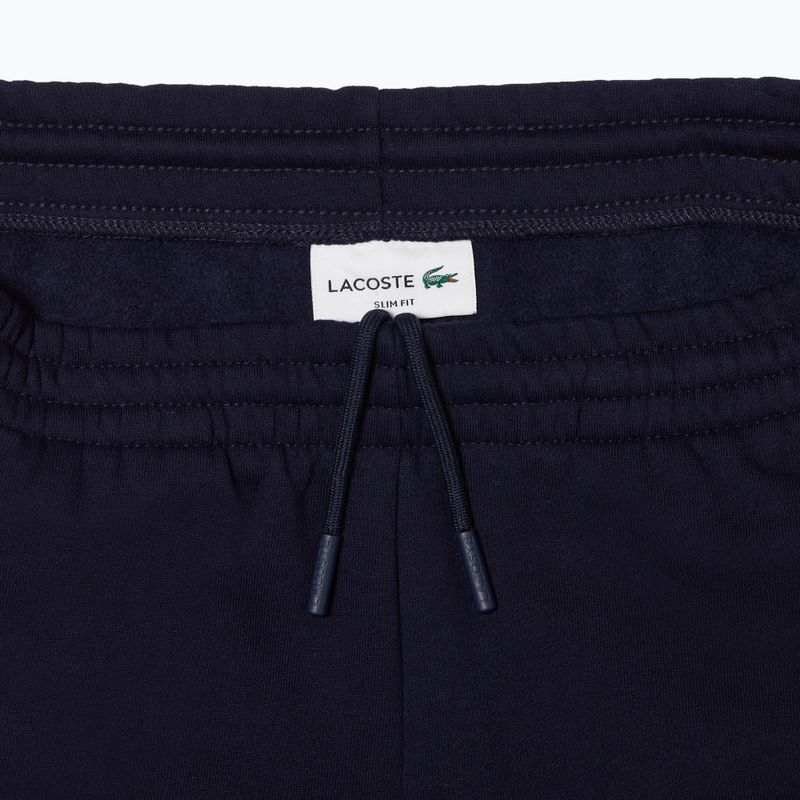 Pantaloni Lacoste da uomo XH9624 nero 6