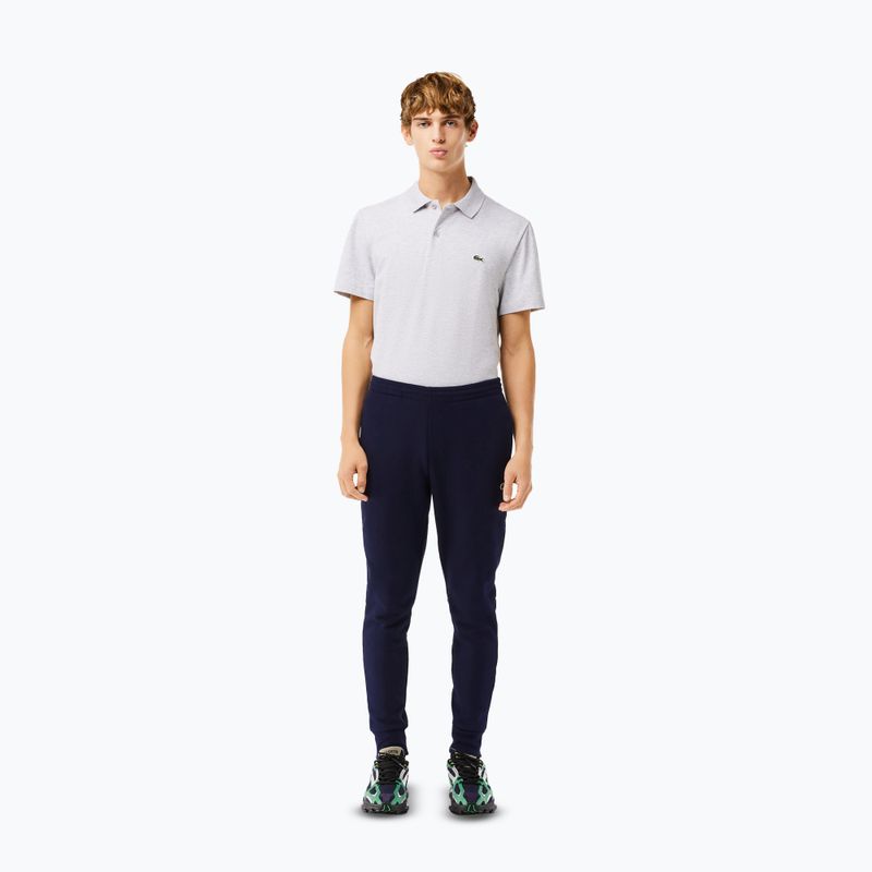 Pantaloni Lacoste da uomo XH9624 blu navy 2