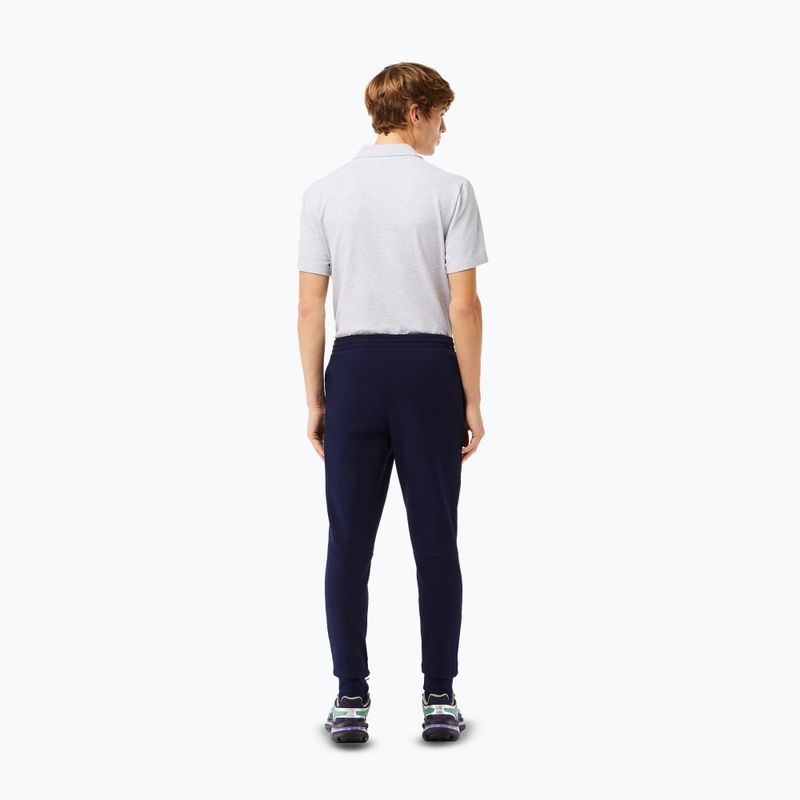 Pantaloni Lacoste da uomo XH9624 blu navy 3