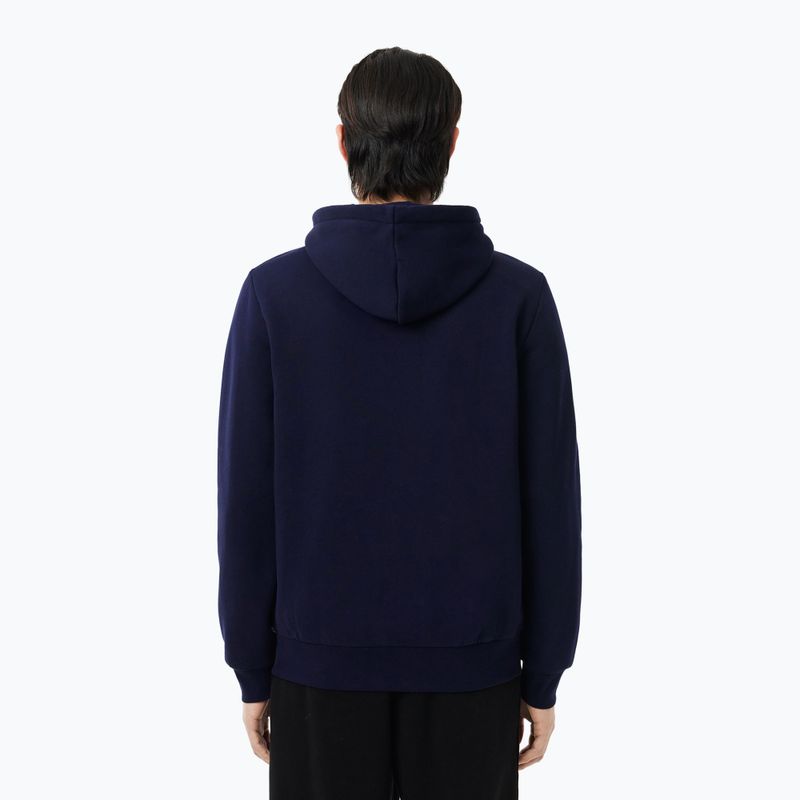 Felpa Lacoste uomo SH9626 blu navy 2