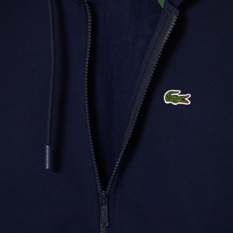 Felpa Lacoste uomo SH9626 blu navy 6