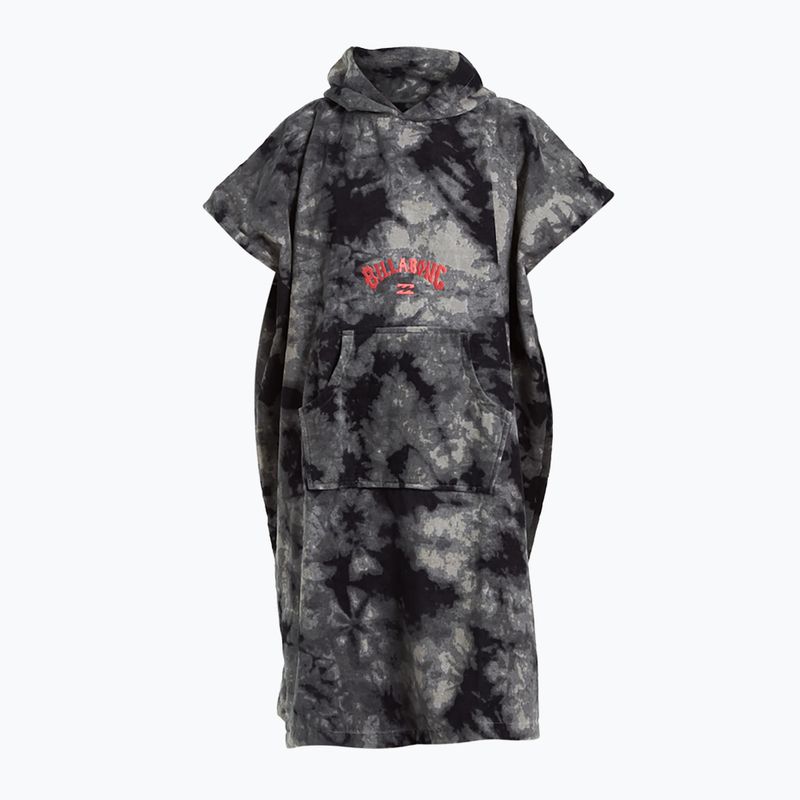 Asciugamano con cappuccio Billabong per bambini, poncho tie dye pro