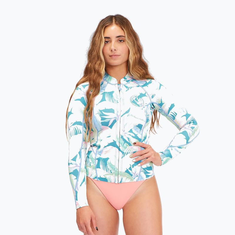 Giacca Billabong Peeky da donna in neoprene marine tropicali