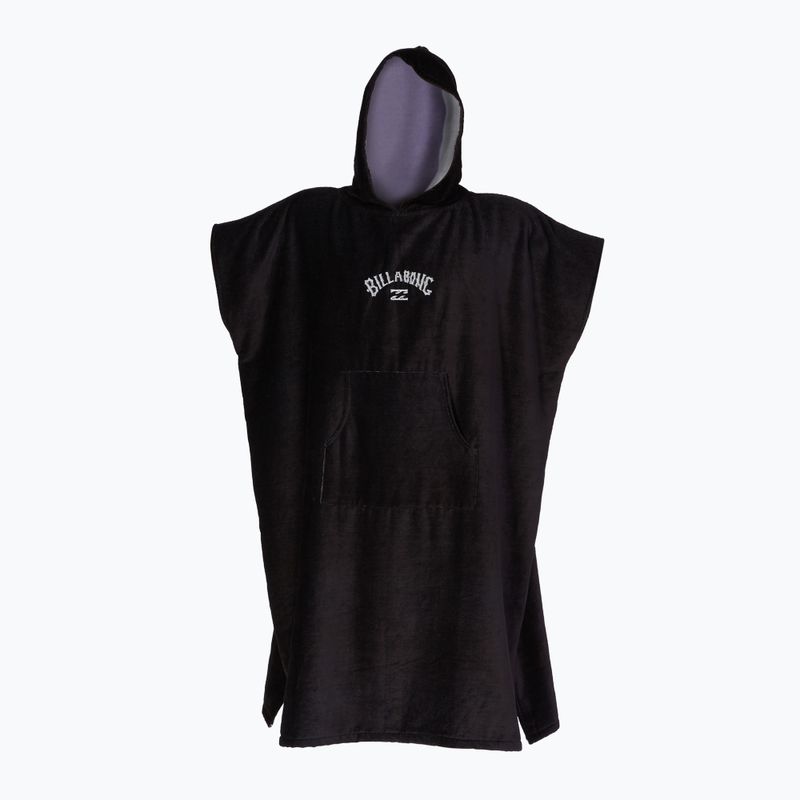 Asciugamano da uomo con cappuccio Billabong nero