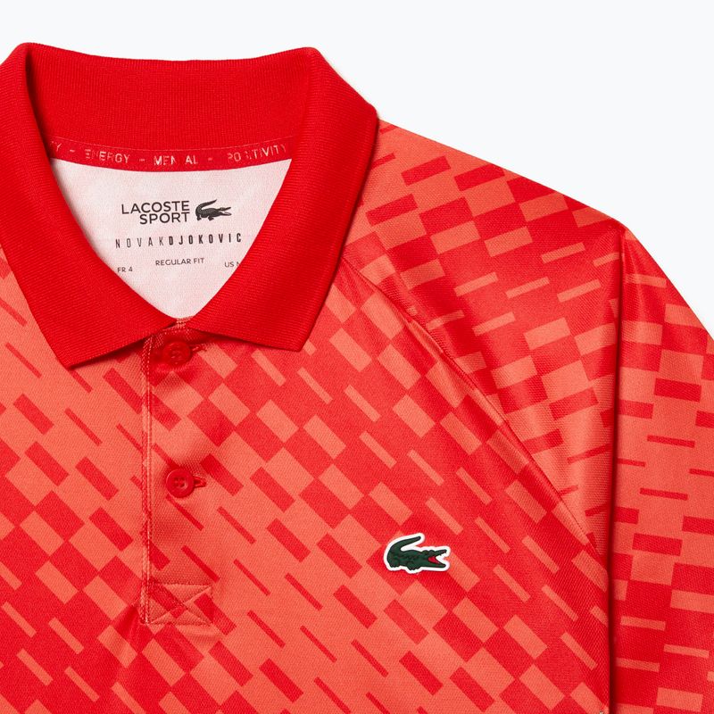Polo Lacoste tennis uomo DH5174 corrida/watermelon 6