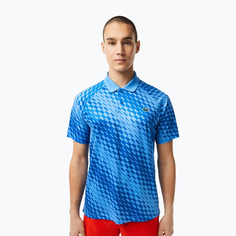 Polo Lacoste tennis uomo DH5174 etereo/regno