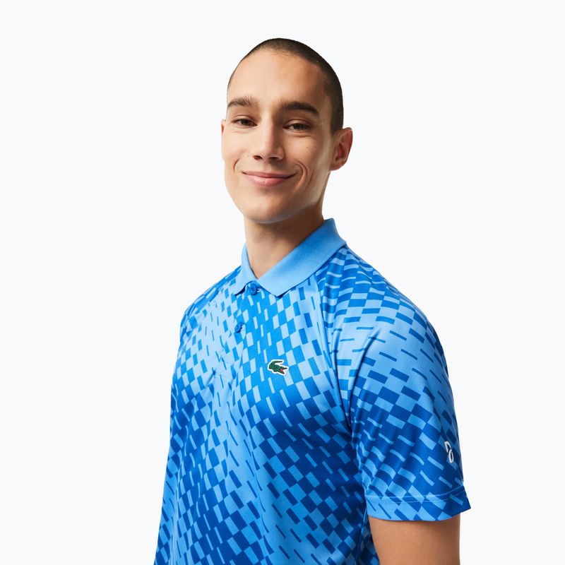 Polo Lacoste tennis uomo DH5174 etereo/regno 3
