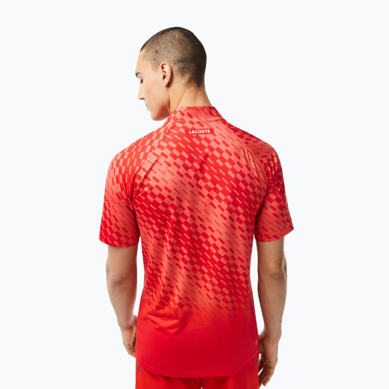 Polo Lacoste tennis uomo DH5177 corrida/watermelon watermelon 2