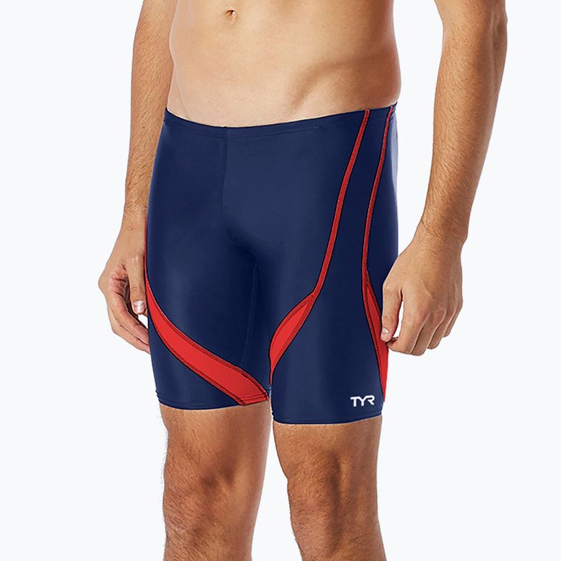 Jammer Nuoto maschile TYR Alliance Splice navy/rosso 4