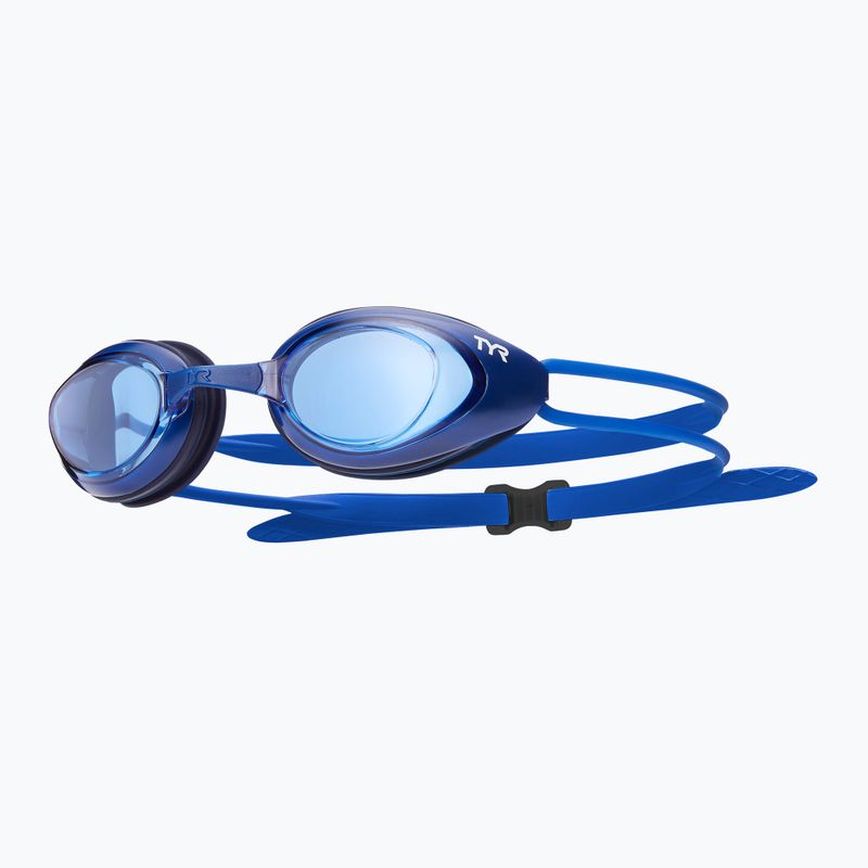 Occhiali da nuoto TYR Blackhawk Racing blu/navy/nero