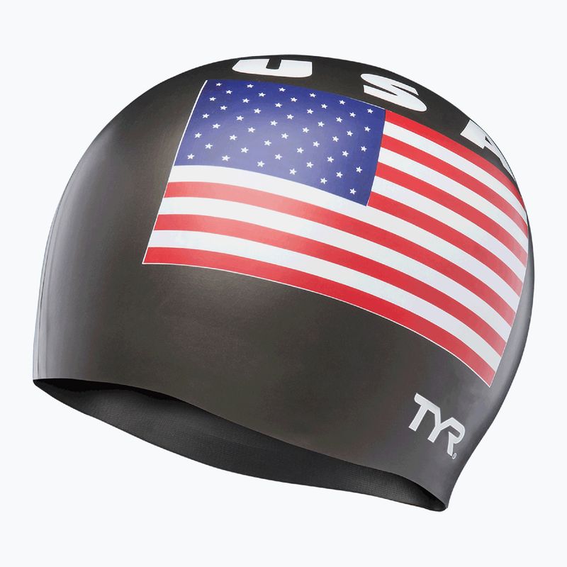 TYR USA Cuffia in silicone nera