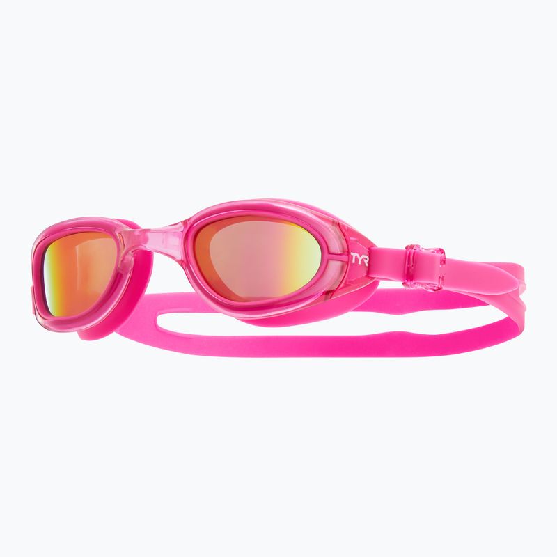 TYR Special Ops 2.0 Junior Occhialini da nuoto polarizzati rosa/rosa/rosa 6