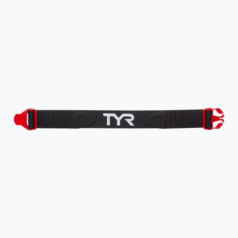 TYR Rally Training Strap nero/rosso 2