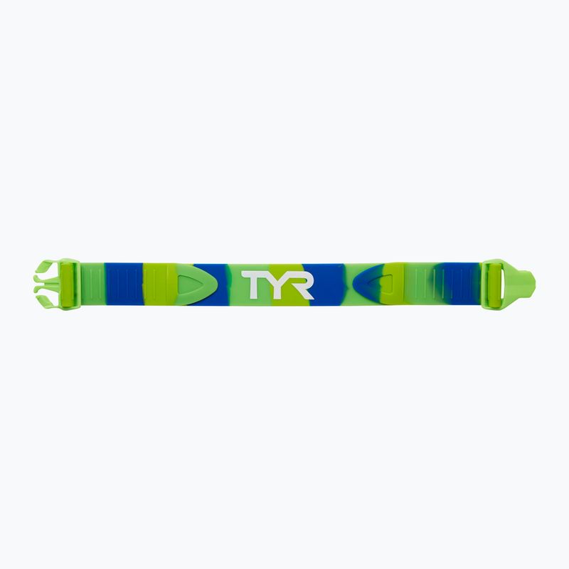 TYR Rally Training Strap verde/verde/blu 2