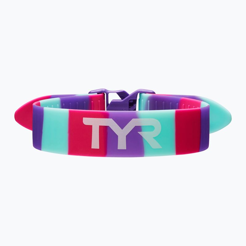 TYR Rally Training Strap rosa/ viola/ menta