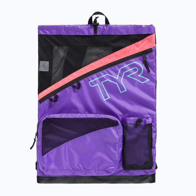TYR Elite Team Mesh 40 l borsa da nuoto rosa / viola