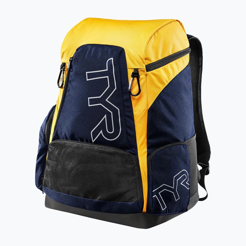 Zaino da nuoto TYR Alliance Team 45 l navy/oro