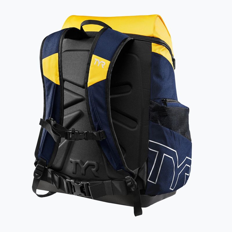 Zaino da nuoto TYR Alliance Team 45 l navy/oro 2