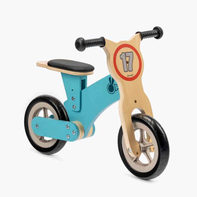 Janod Bikloon Little Racer bici da fondo blu 2