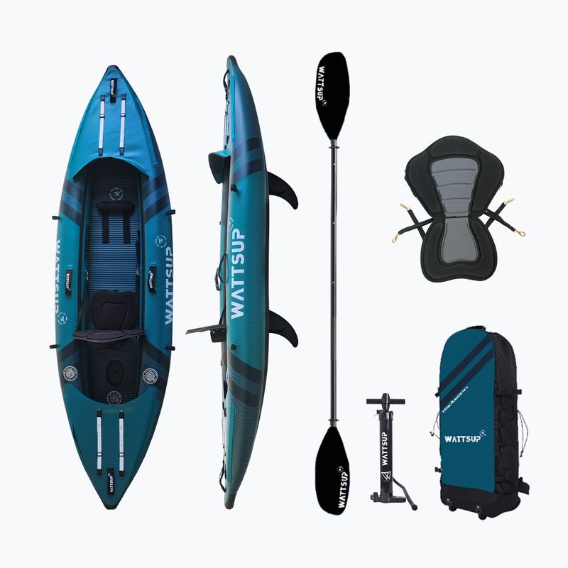 WATTSUP Cod Kayak gonfiabile per 1 persona