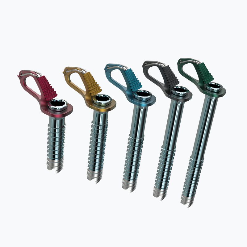 BLUE ICE Aero Lite Ice Screw giallo 2