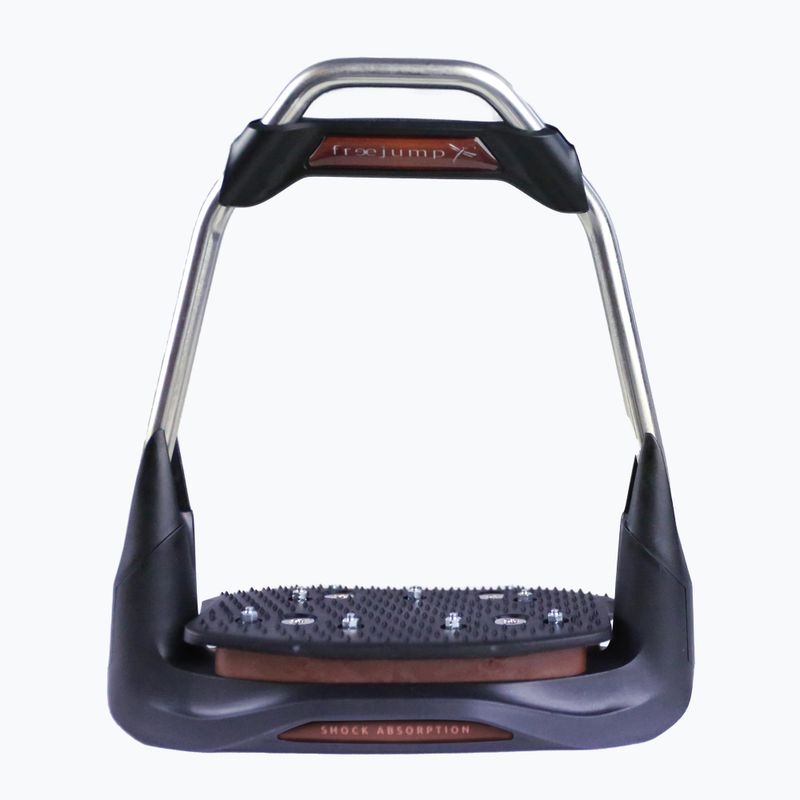 Staffe Freejump Airs marroni e nere F01710