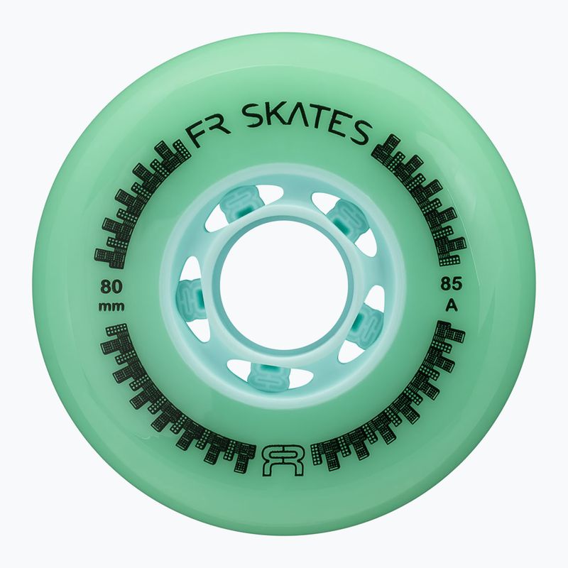 Ruote per pattini a rotelle FR Skates Downtown Wheel 80mm/85A X4 mint/mint 3