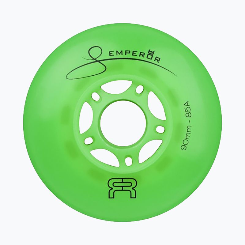 Ruote per pattini a rotelle FR Skates Downtown Wheel 90mm/85A Emperor X4 green 2