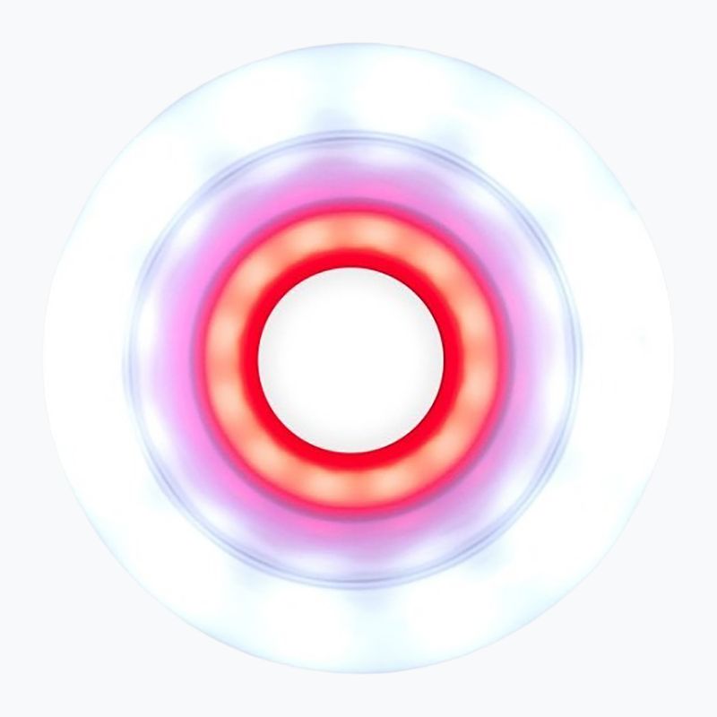 Ruote per pattini a rotelle Luminous Led Wheels Duo 76mm/85A X4 white/red 4
