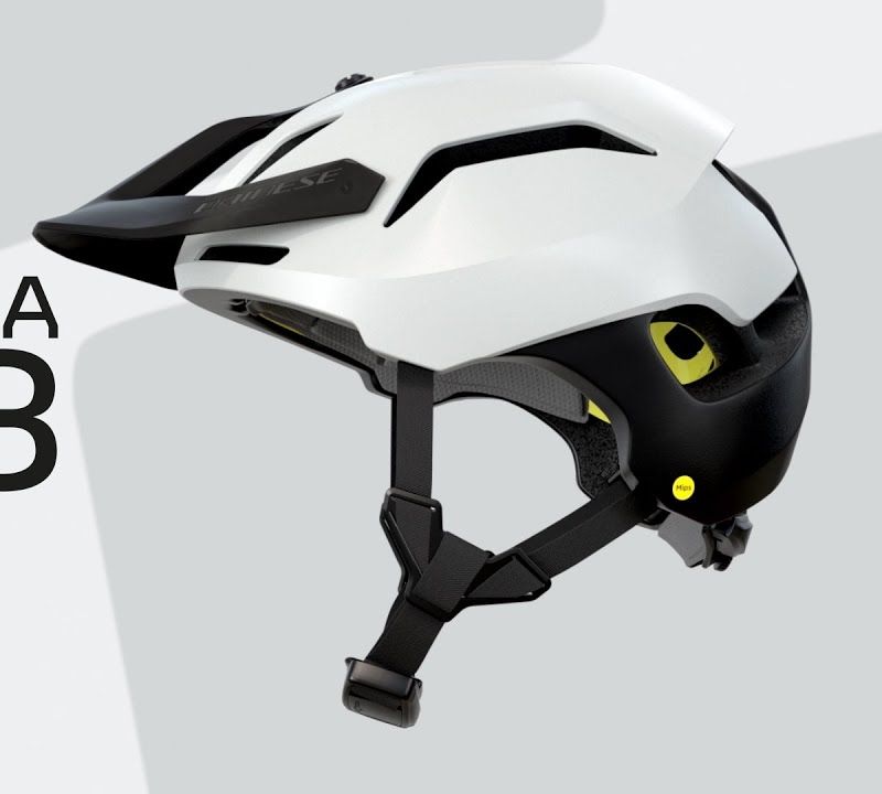 Dainese Linea 03 MIPS+ casco da bici bianco/nero 21