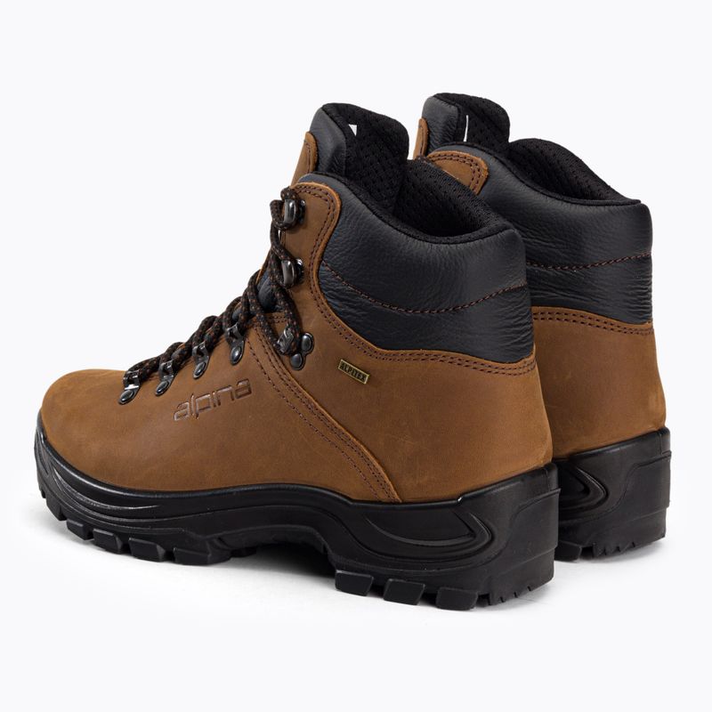 Stivali da trekking da donna Alpina Tundra marrone 3