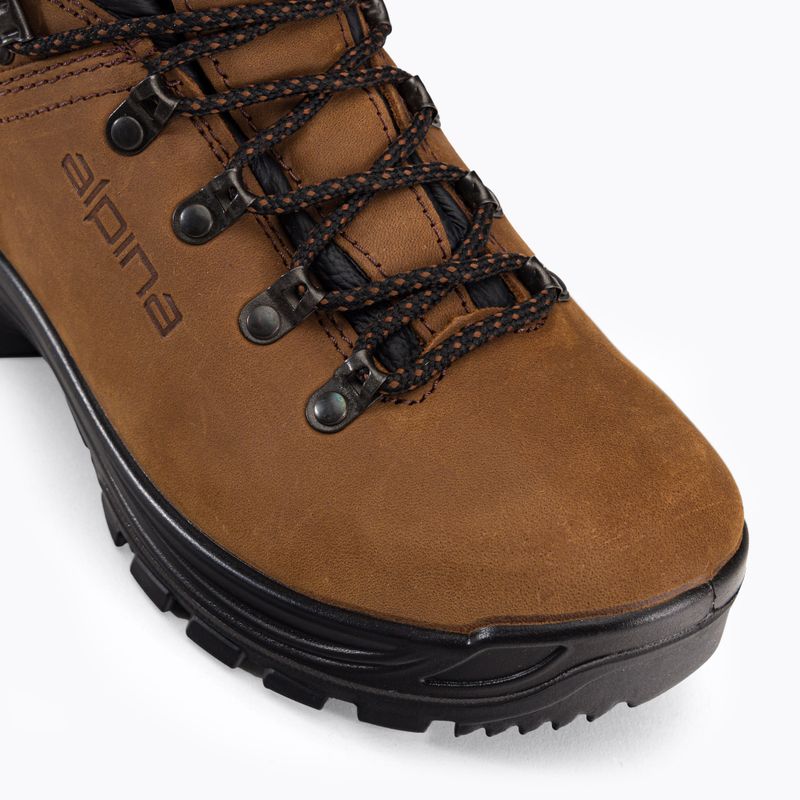 Stivali da trekking da donna Alpina Tundra marrone 8