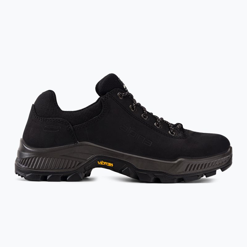 Stivali da trekking da uomo Alpina Prima Low nero 2
